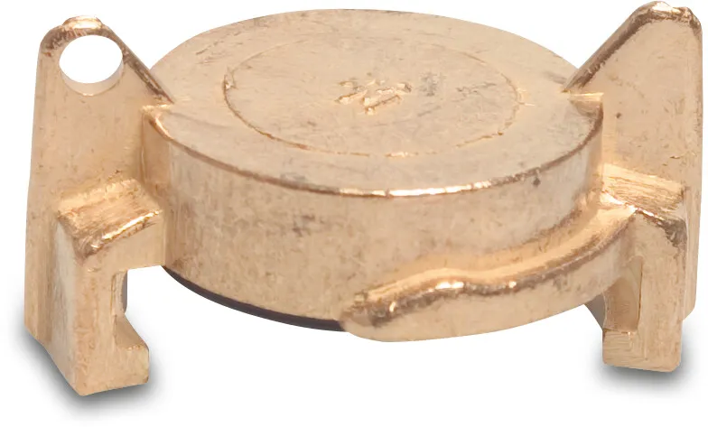 Schnellkupplung, blind Messing CW617N KA 40 10bar KTW-A