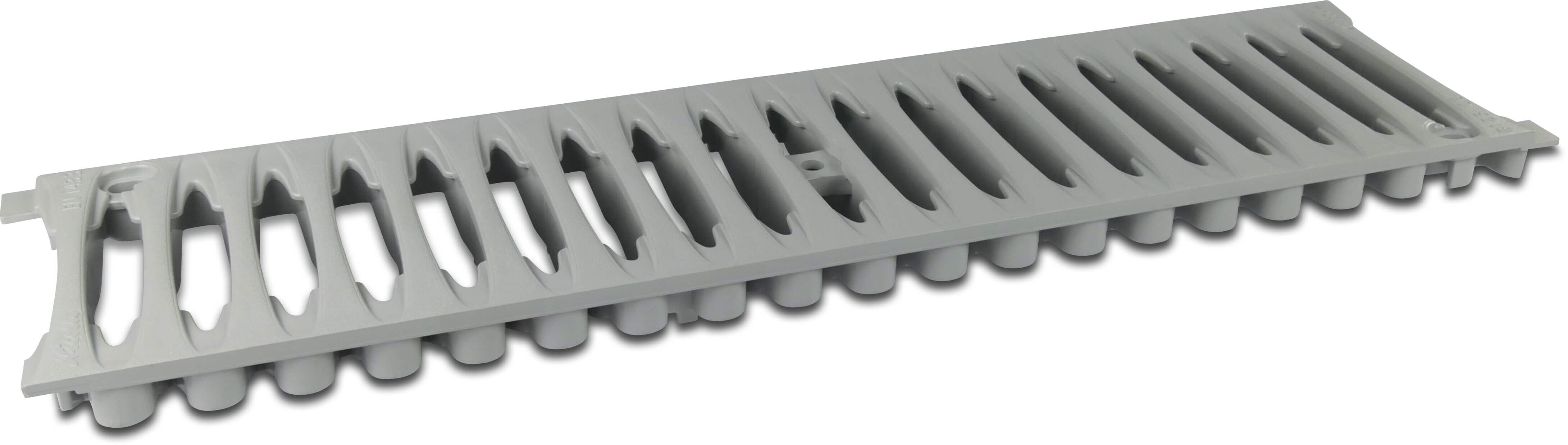 Gitter PVC-U Grau Typ mit Schlitze