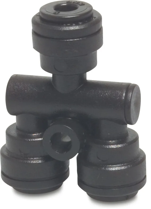 Speedfit Manifold POM 8 mm indstik 10bar sort type Super