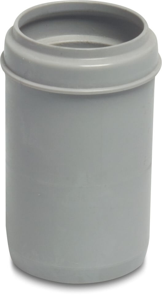 Drainage reducer bush PP 50 mm x 40 mm spigot x ring seal grey