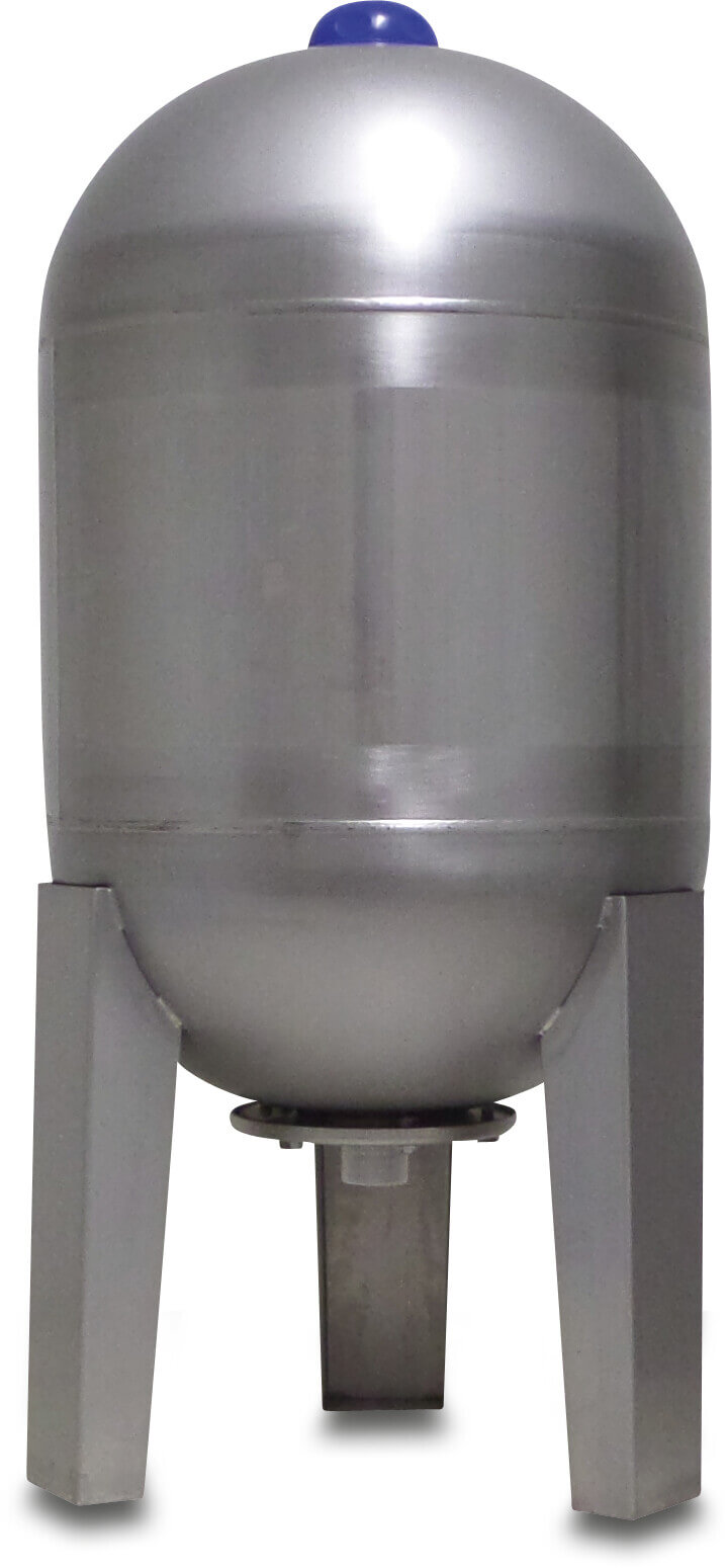 Druckkessel Edelstahl 304 1" Außengewinde 8bar 50ltr Typ vertikal