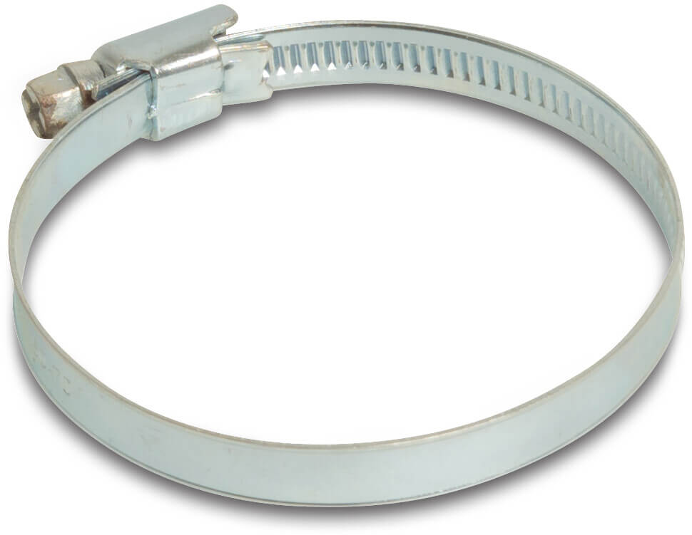 Profec Wormdrive hose clip steel galvanised 20 mm x 32 mm type W1 9 mm