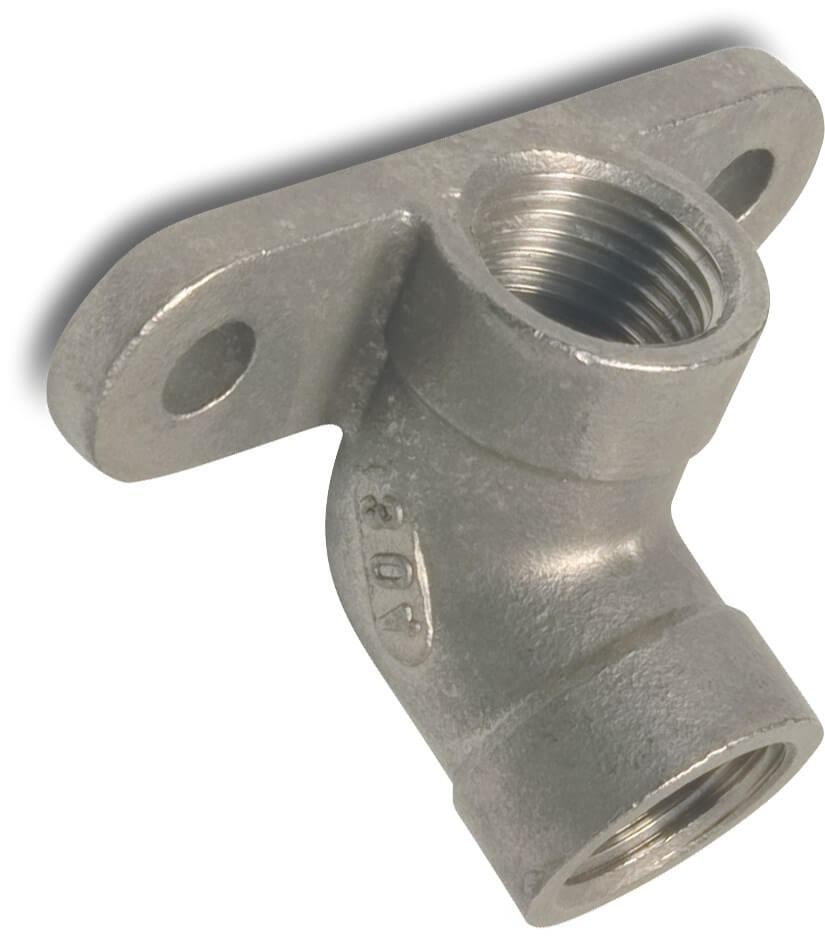 Drinker bracket 30° stainless steel 304 1/2" female thread