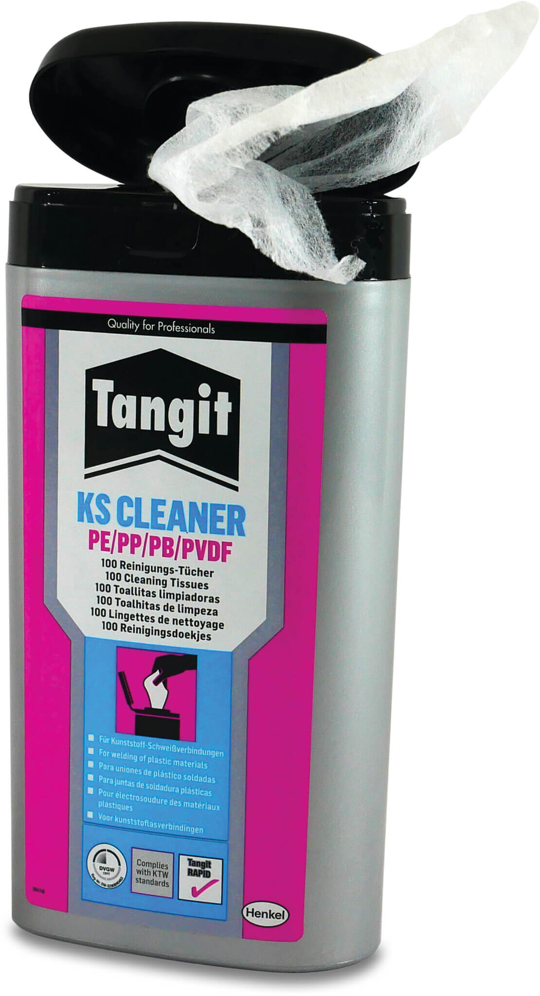 Tangit Reinigungstücher für PE/PP/PVDF, KS