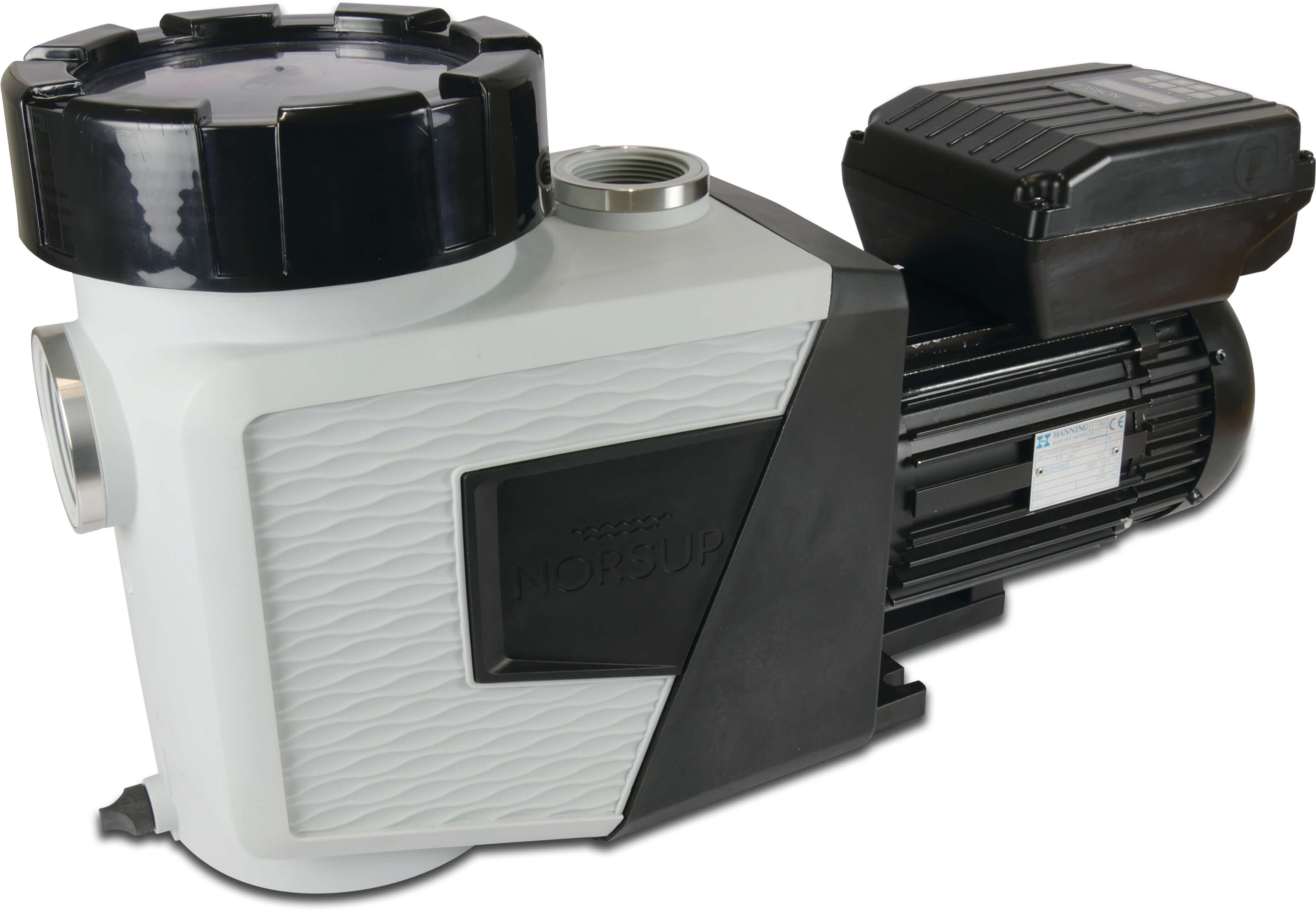 Norsup Variable speed pool pump 2" x 1 1/2" invändig gänga 230VAC type Evo Pro with Modbus 1.5HK
