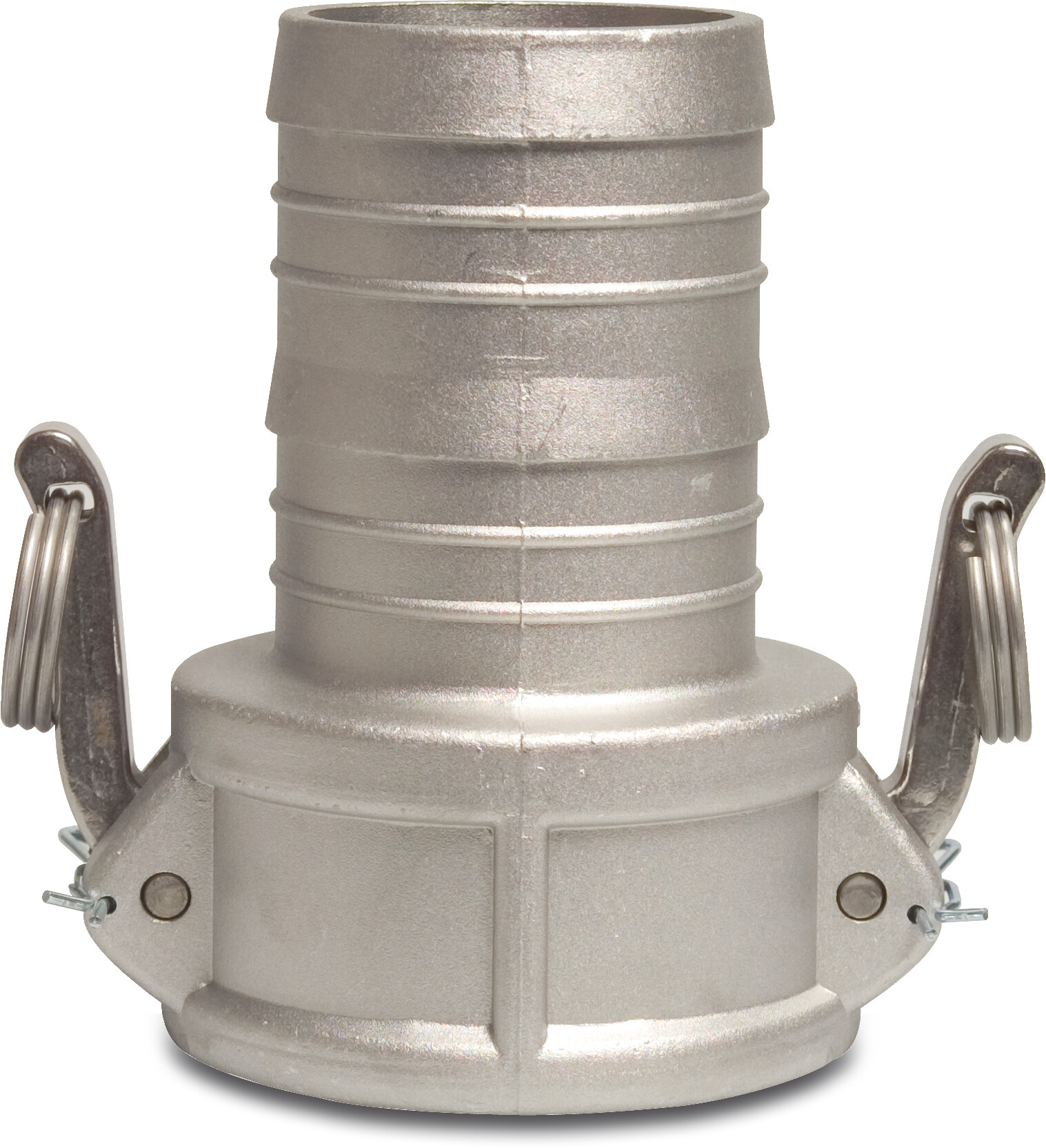 Quick coupler aluminium 2" x 50 mm female part Camlock x hose tail 16bar type Camlock C