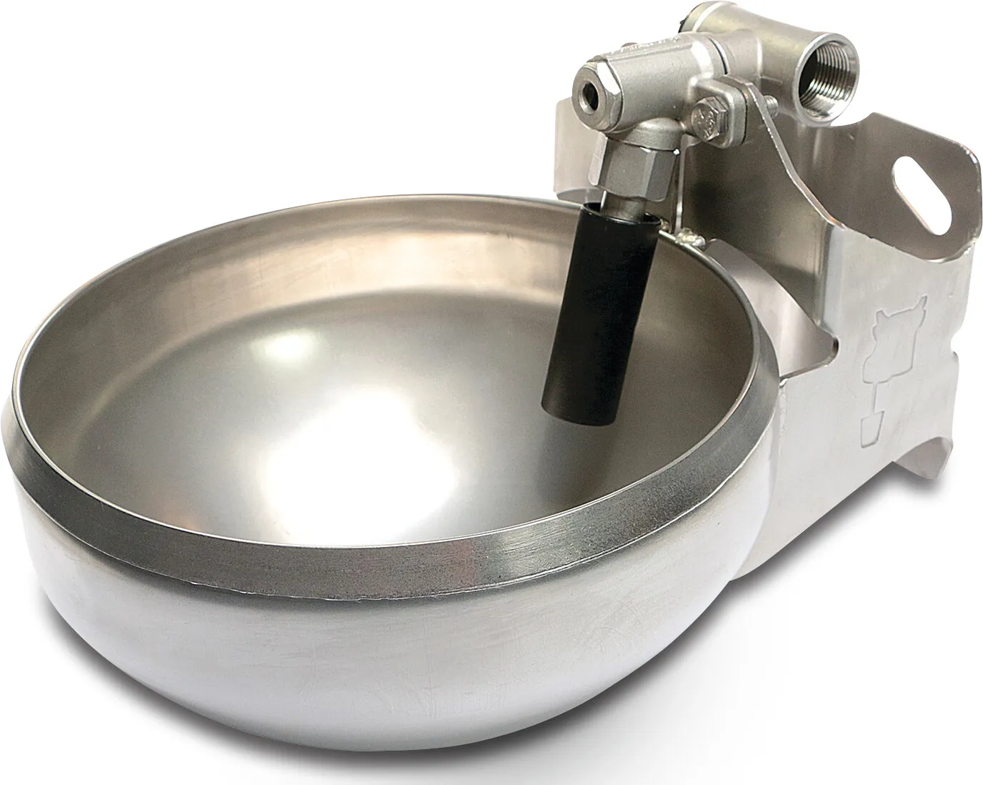 La Buvette Tränkebecken Edelstahl Mit Rohr, F130 Inox