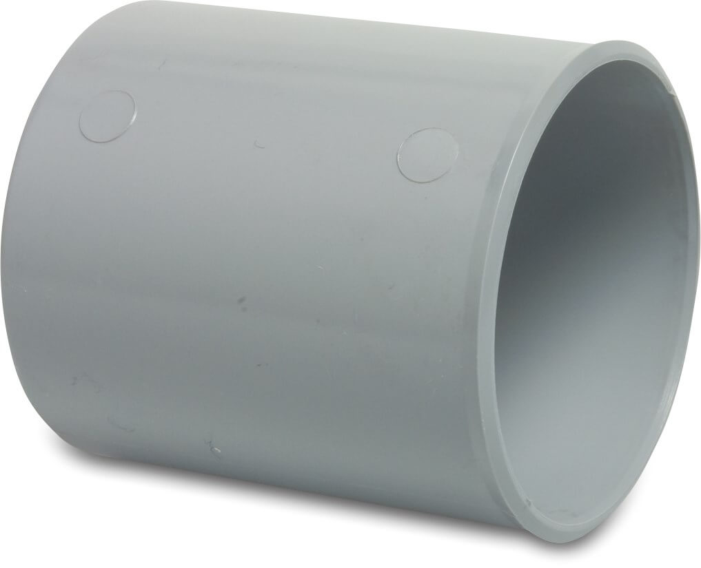 Drainage repair socket PVC-U 32 mm glue socket grey KOMO