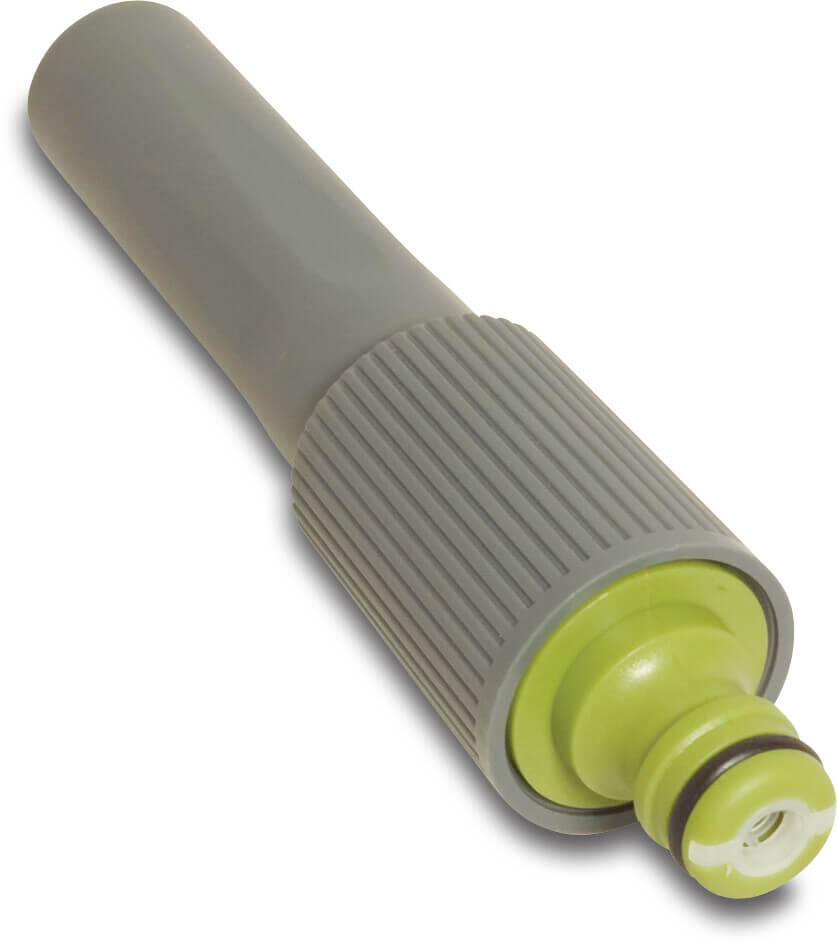 Flotide Spray nozzle plastic male click grey