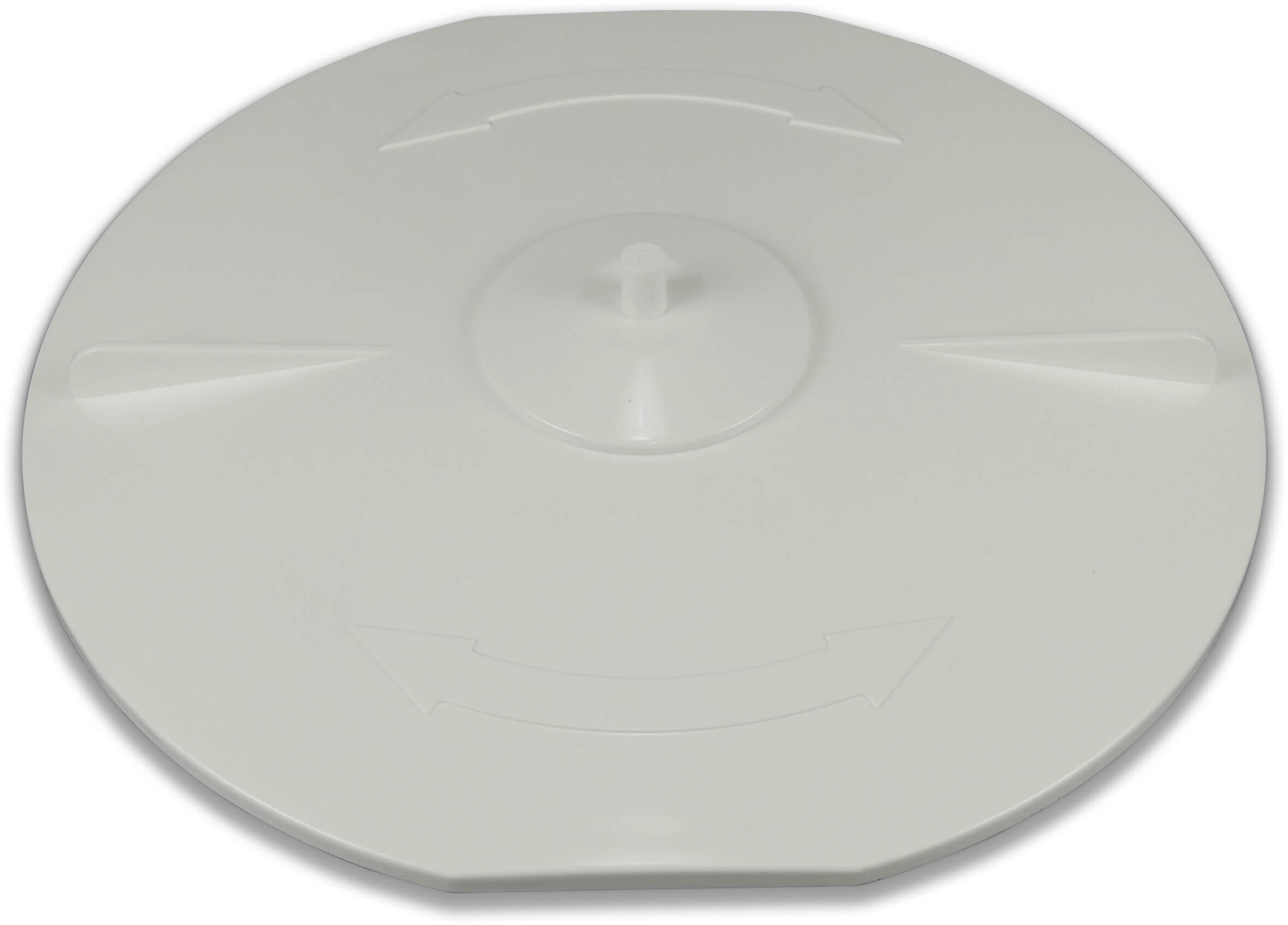 Vacuum plate with plug for type Standard skimmer No. 3