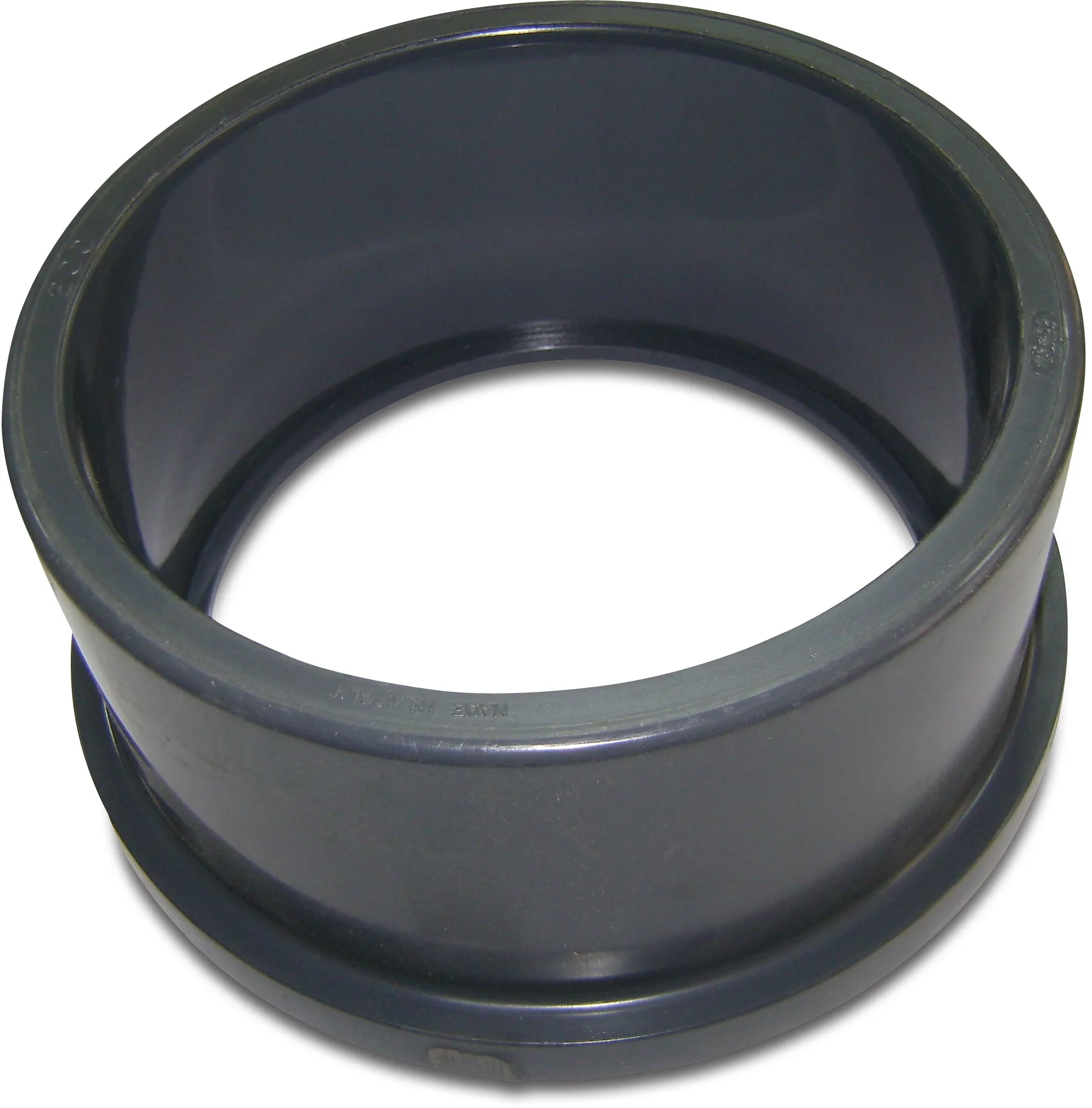Bundbuchse PVC-U 160 mm Klebemuffe 16bar DN150 Grau
