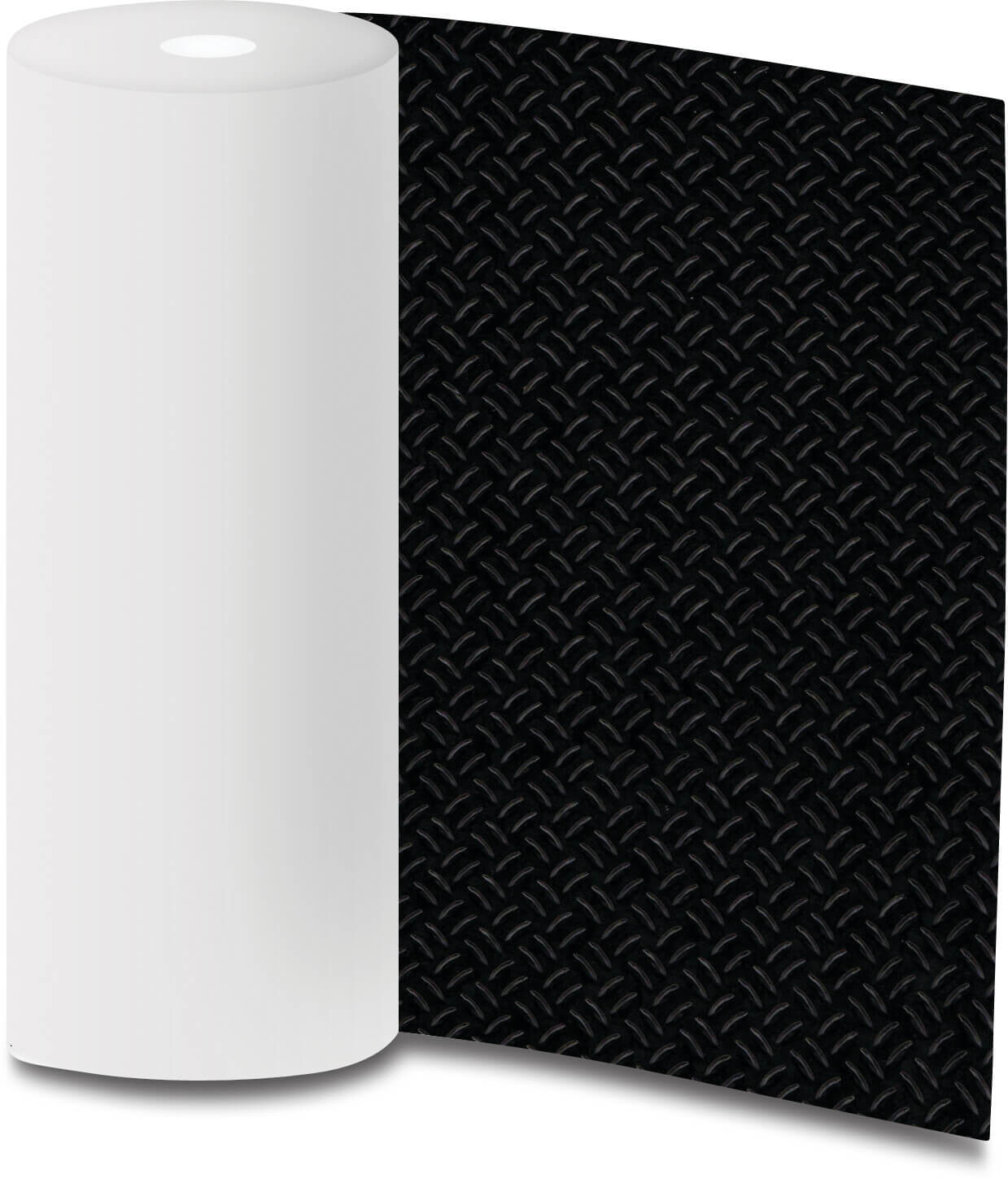 Elbe Basic Line Zwembadfolie zwart 10m type Classic Anti-Slip (STG 200) 1.65m