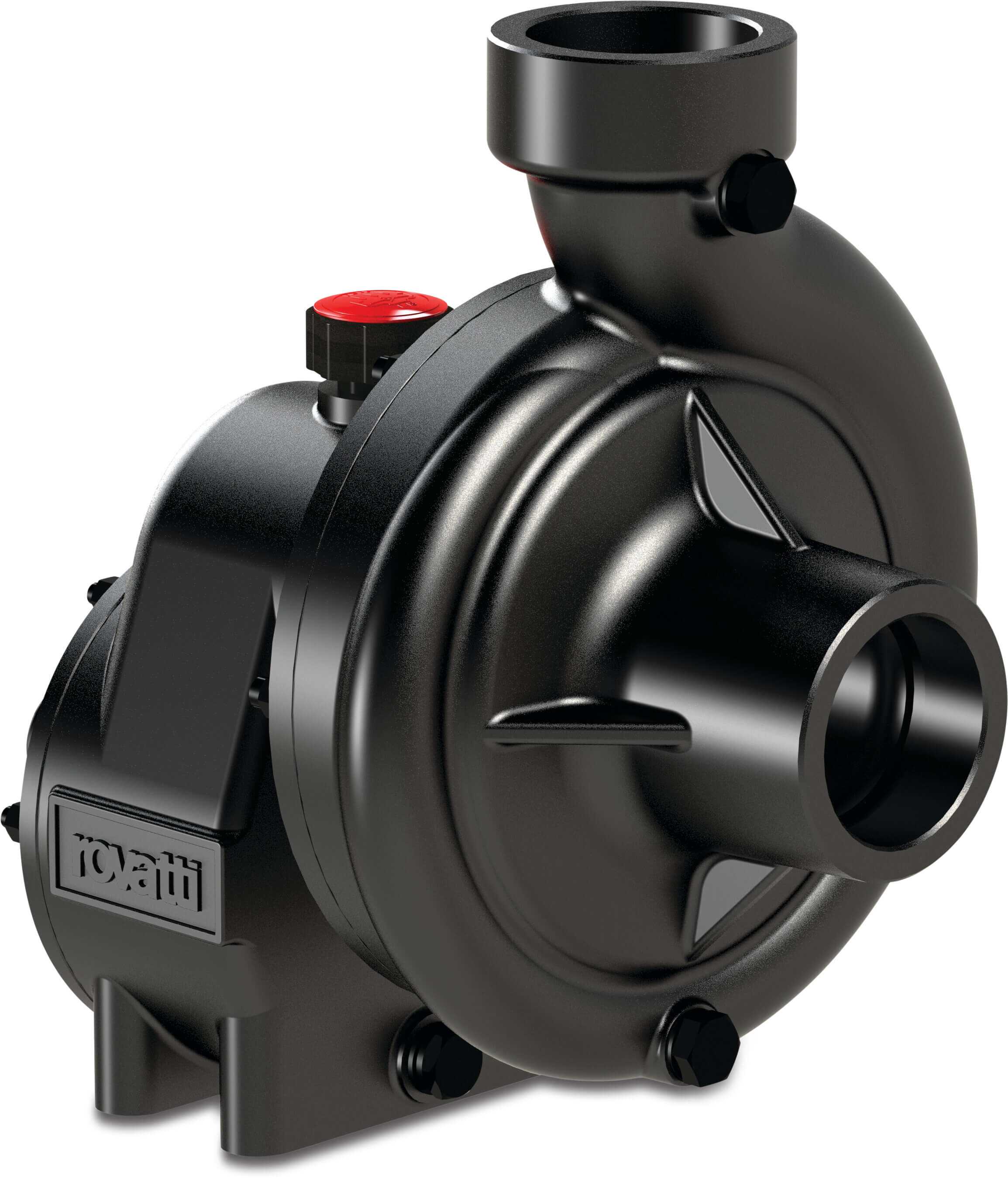 Rovatti Centrifugal pump cast iron DN50 DIN flange black type T0F-50A