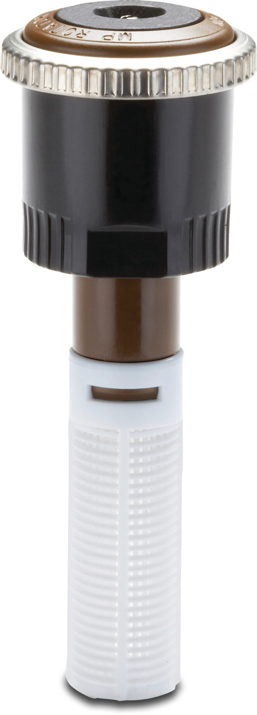 Hunter Rotator plastik indvendig gevind Side strip sort/mørkebrun type MP-SS-530