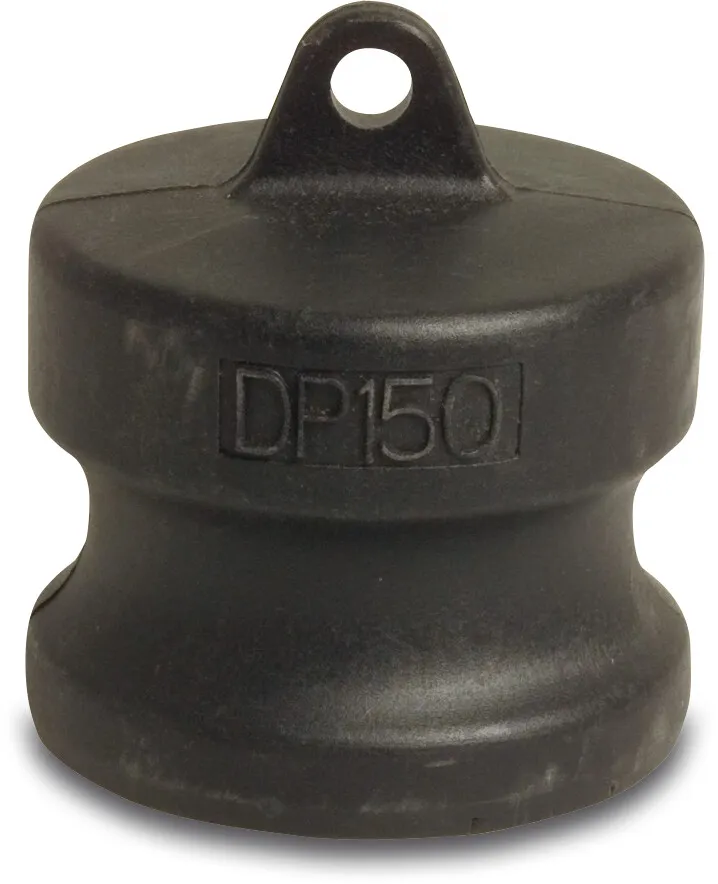 Quick coupler PP 1 1/4" male part Camlock 6bar black type Camlock DP