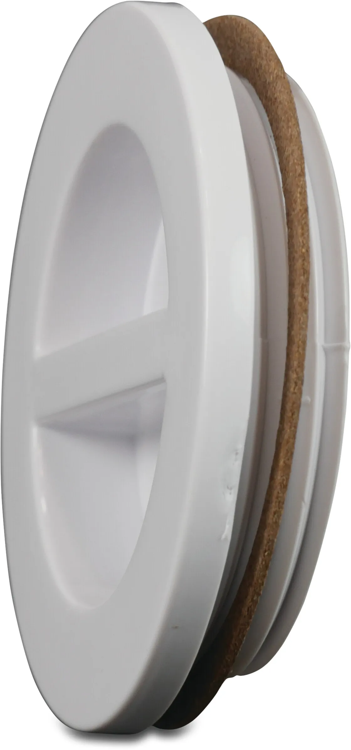 Hayward Plug met O-ring 1 1/2" buitendraad wit vlak