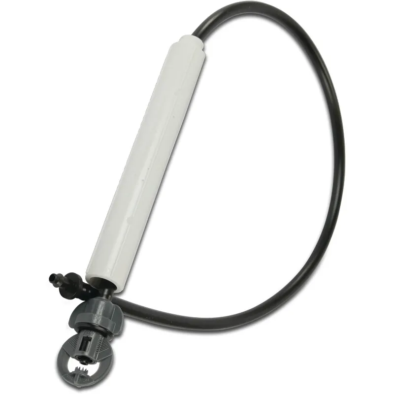 NaanDan Microsproeier met PE slang en stabilisator kunststof 4/7 mm insteek 1.15 mm 360° 30cm blauw type Smart Jet PC "I" Inverted