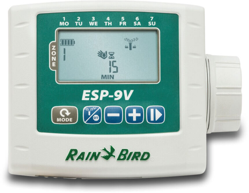 Rain Bird Vandingscomputer plastik 9V hvid type ESP9V 1SOL 1 stationer