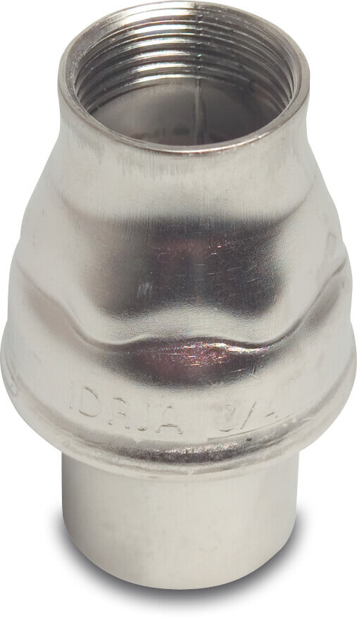 Kontraventil fjederbelastet rustfri stål 316 2" indvendig gevind 16bar DN50 type M316
