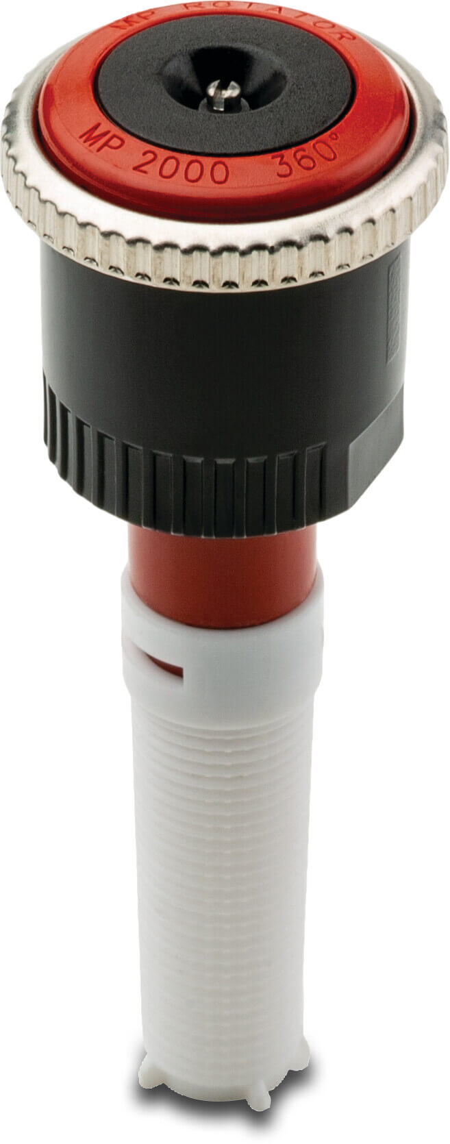 Hunter Rotator kunststof binnendraad 360° zwart/rood type MP2000-360