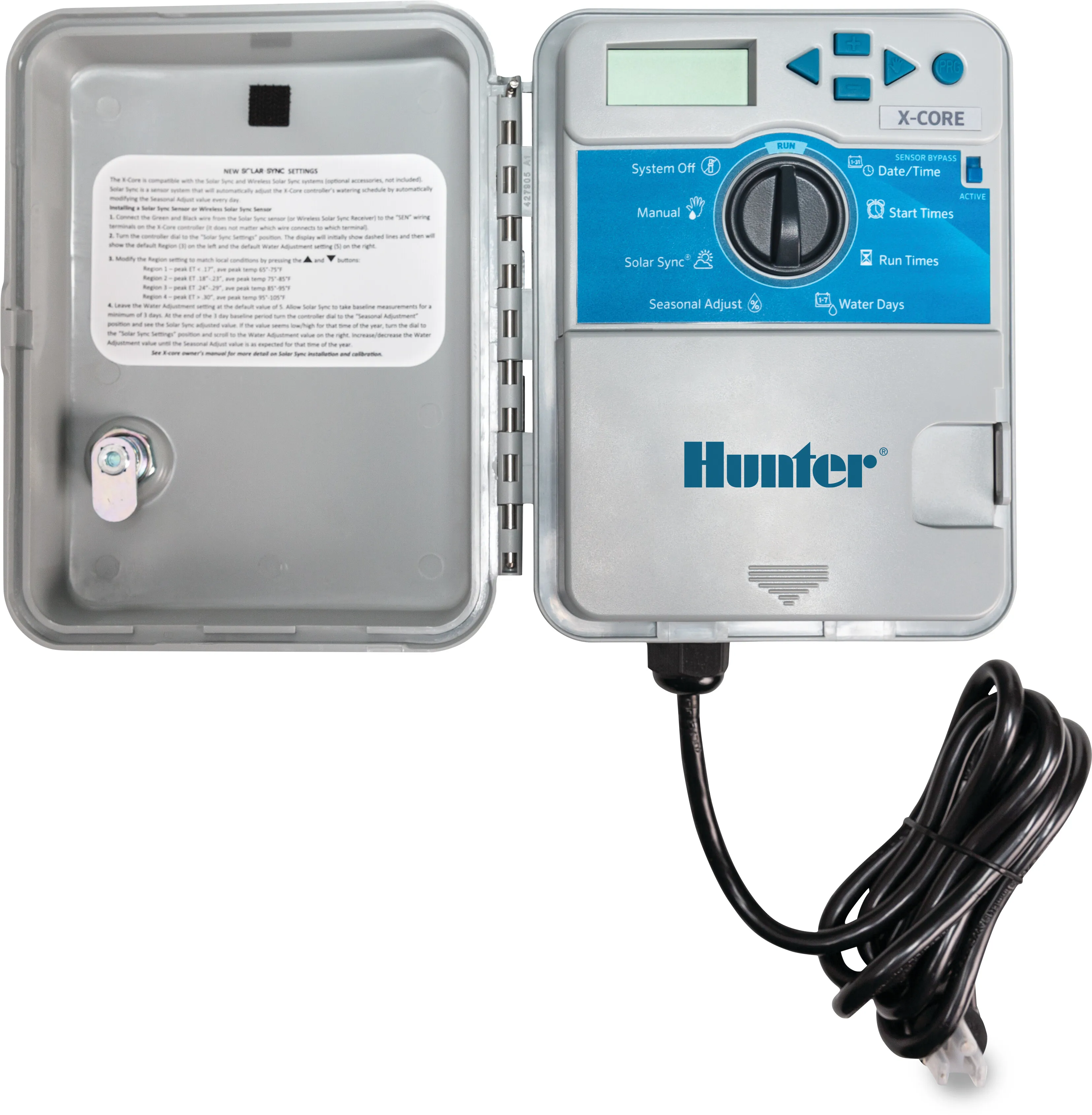 Hunter Regenautomaat 24VAC type X-CORE Outdoor 601-E 6 stations