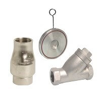 Stainless steel non-return valves