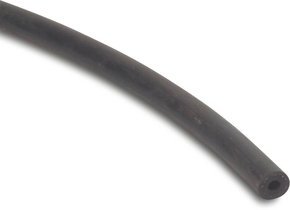 Schlauch NBR 20 mm x 28 mm x 4.0 mm 10bar Schwarz 50m Typ OPG