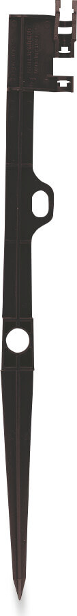 NaanDan Einsteckdorn Kunststoff 35cm Schwarz Typ Smart Jet