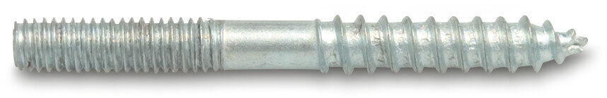 Woodscrew steel galvanised M8 80 mm