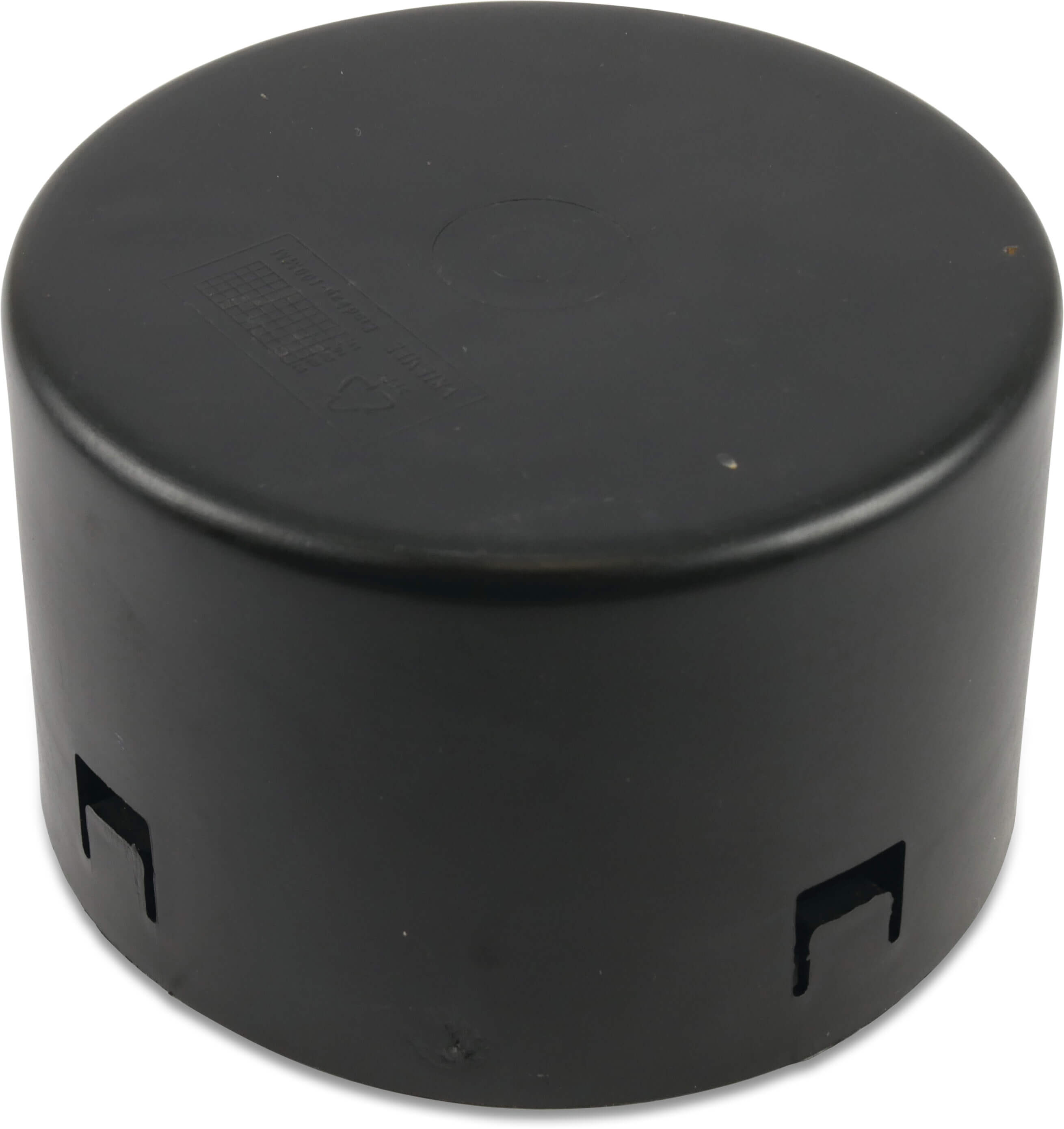 Endkappe PP 50 mm Klick Muffe Schwarz