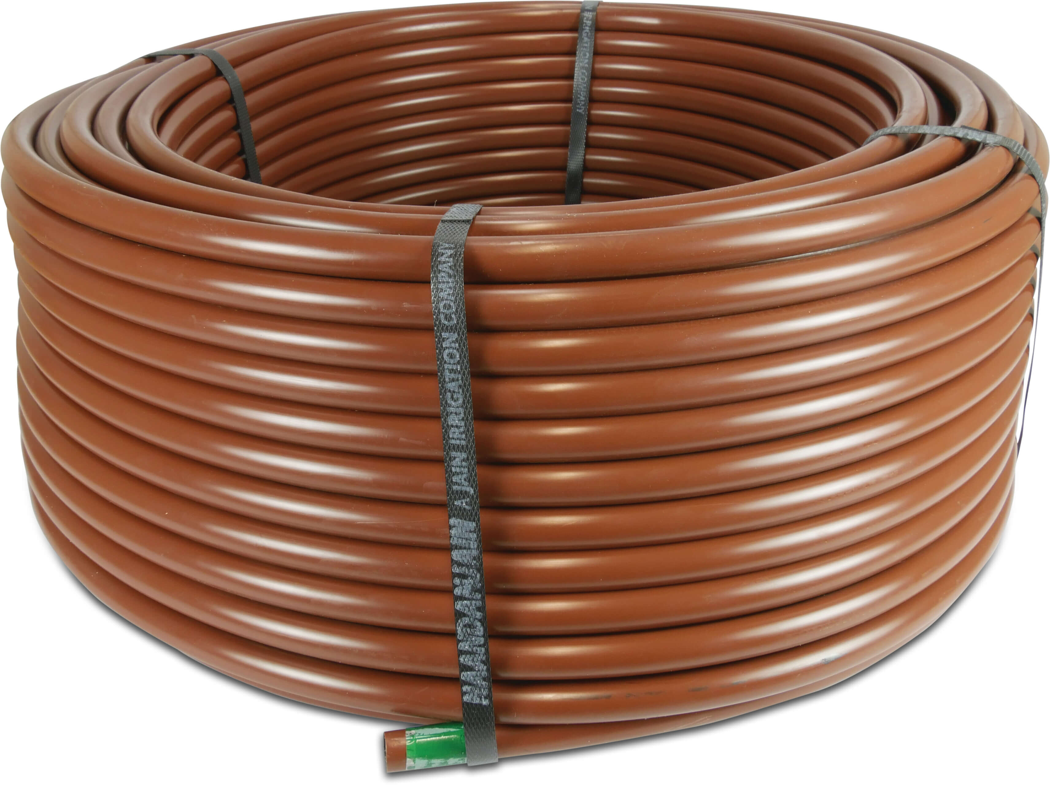NaanDan Pressure pipe PE40 16 mm x 1,2 mm plain 2,5bar brown 100m