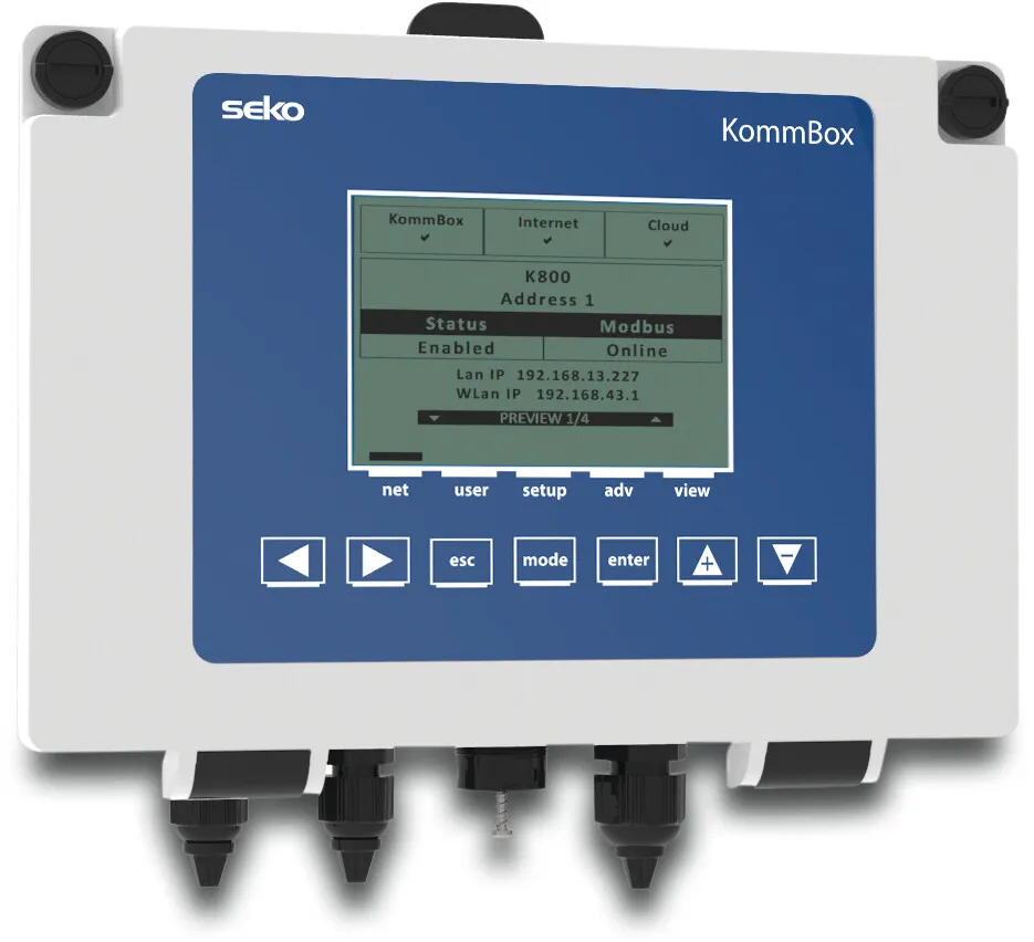 Seko KommBox hub-apparaat 230VAC