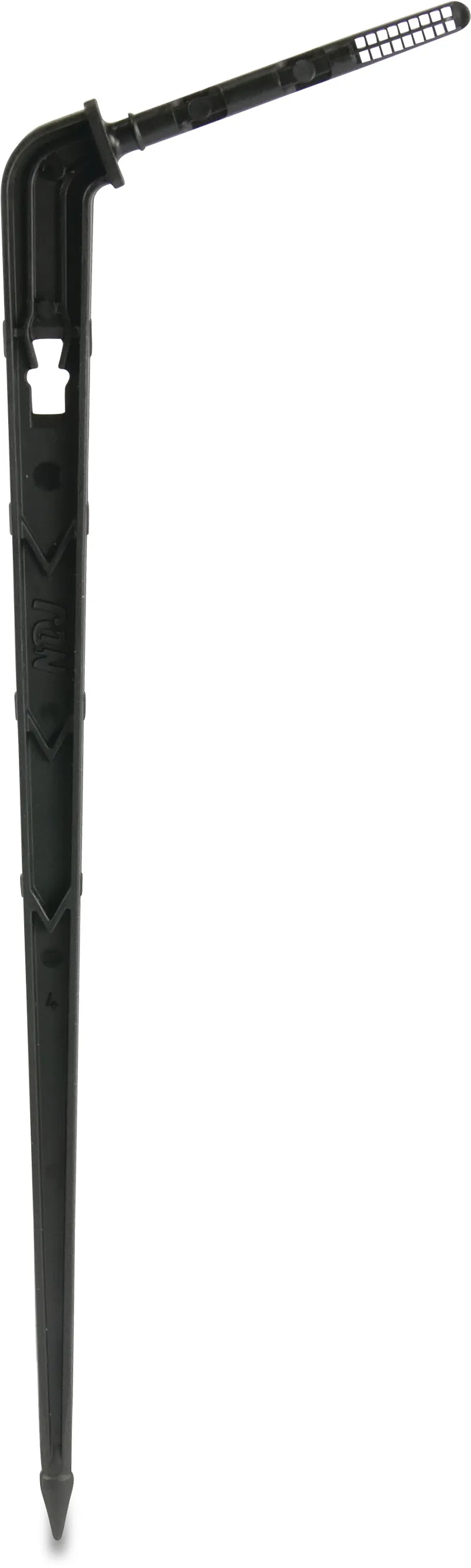NaanDan Spyd plastik slangestuds 15cm sort type Click Tif labyrinth