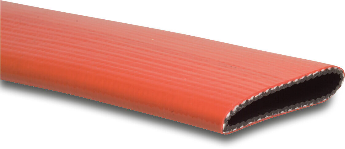 Flachschlauch PVC 102 mm 12bar Rot 50m