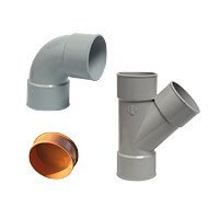 PVC glue fittings