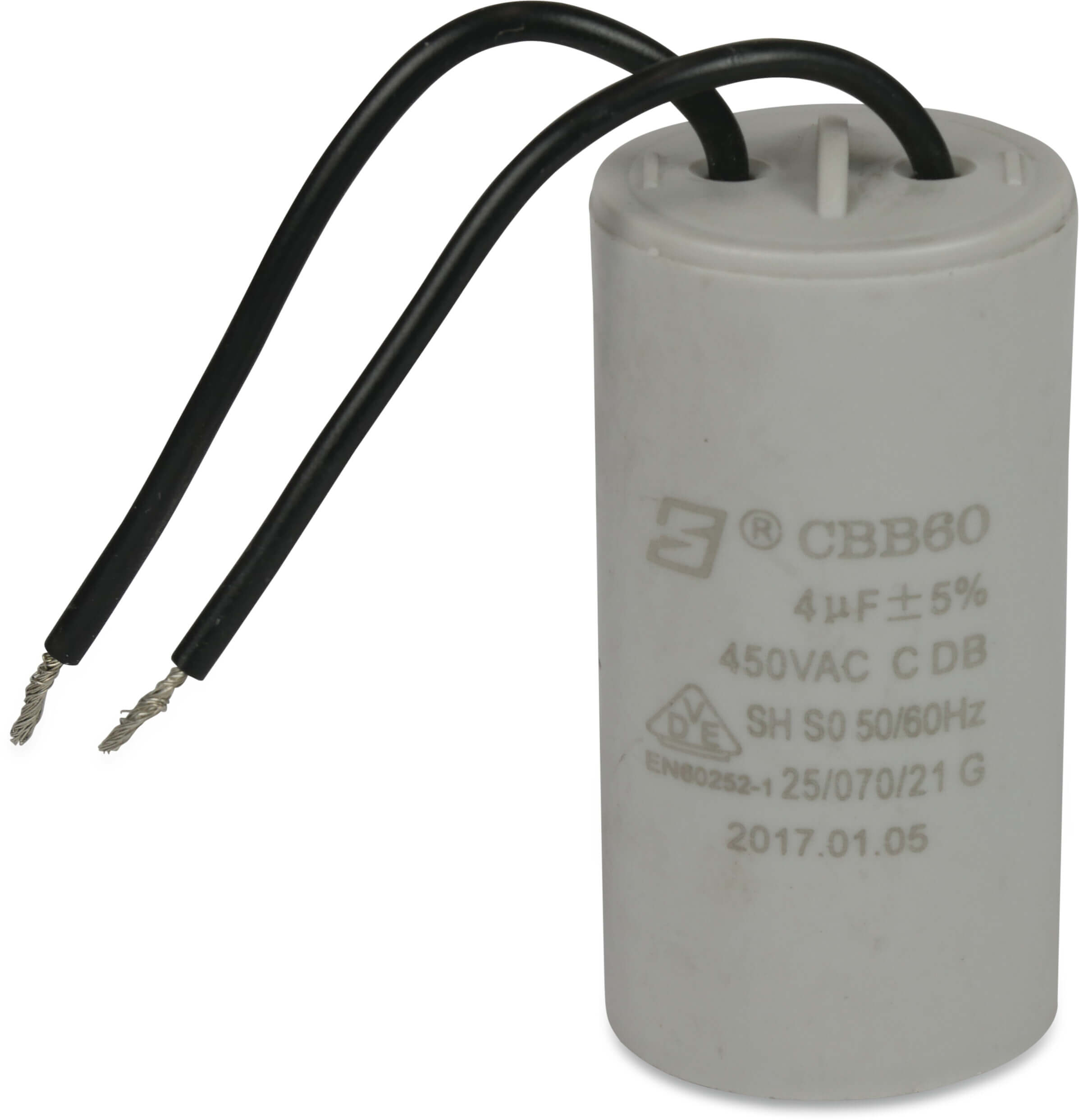 Capacitor 4µF for AMU012TP/AMU012P&AMU016TP/AMU016P(220V/50Hz,220V/60Hz)