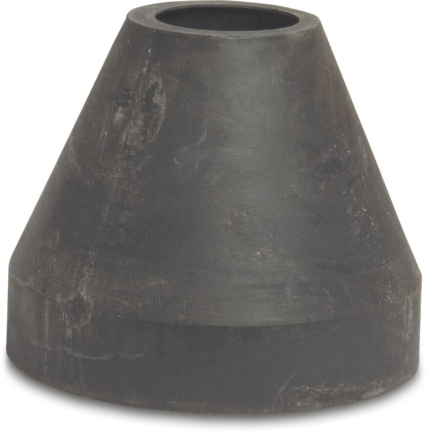 Spreader nozzle rubber reinforced with nylon