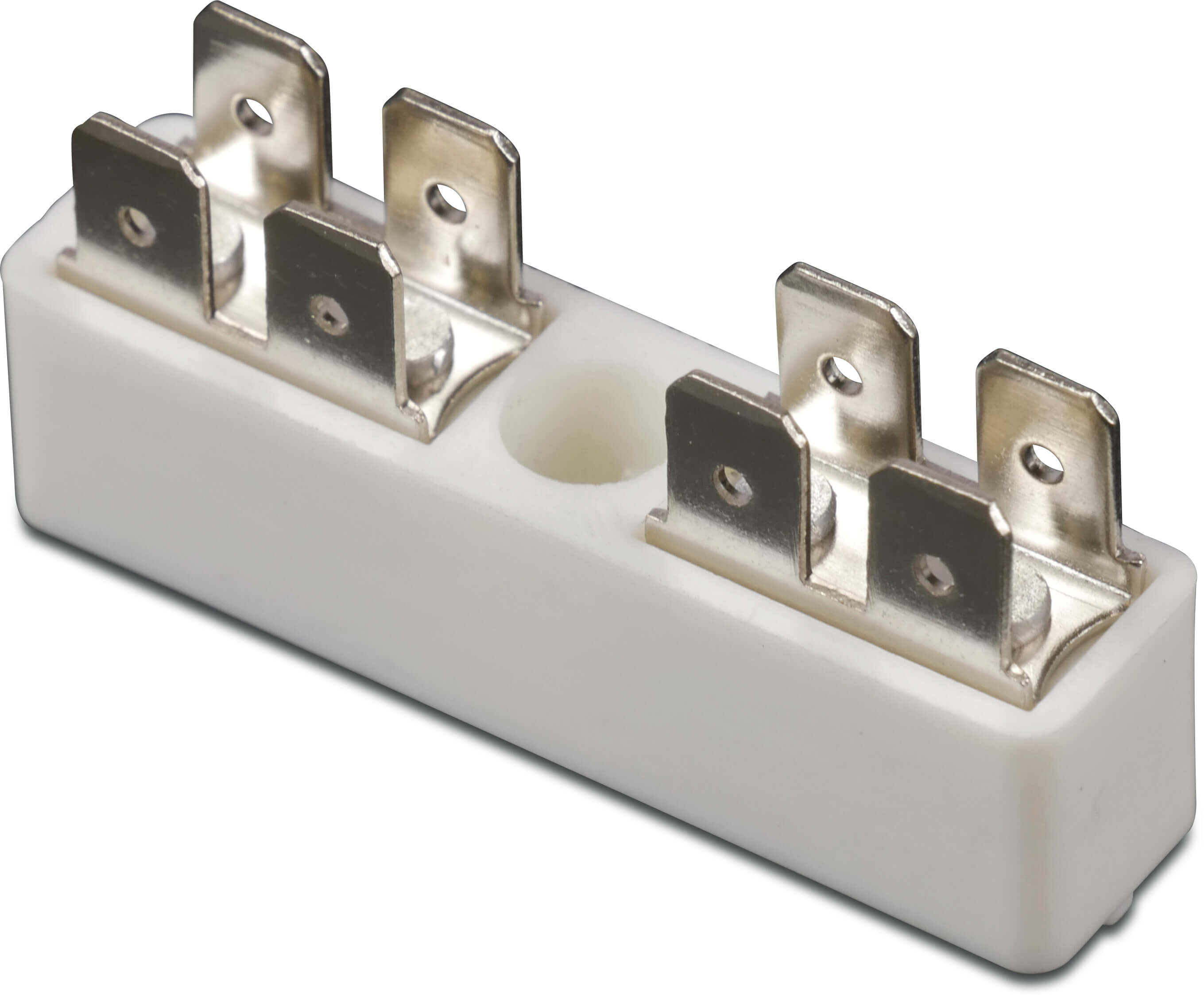 2-way wire connector white 450V~ 4mm2