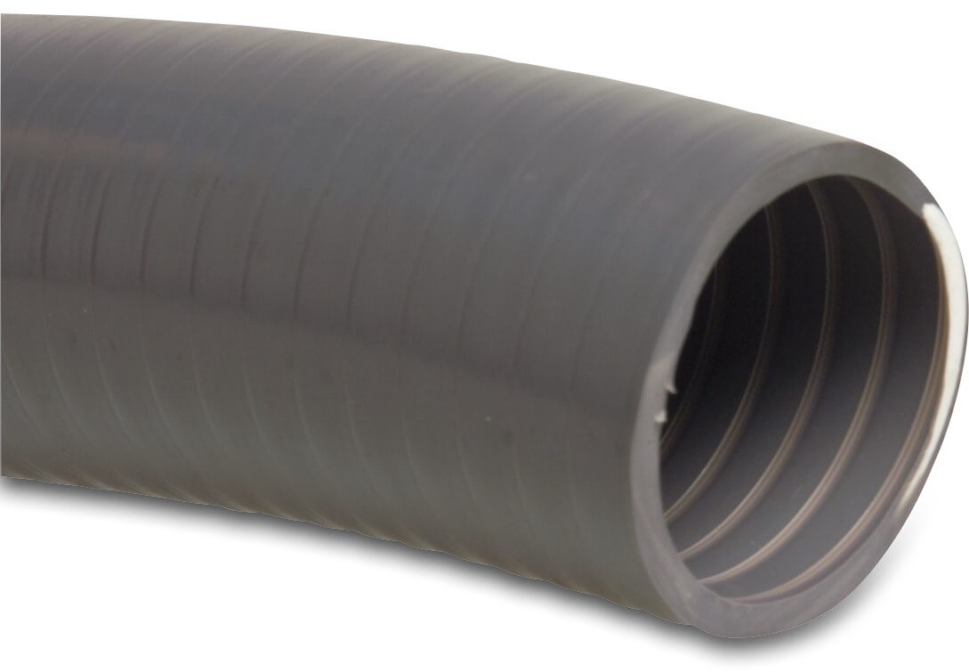 Profec Pool hose PVC 55 mm x 63 mm 5bar grey 25m type Poolflex