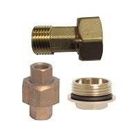 Brass threaded fittings