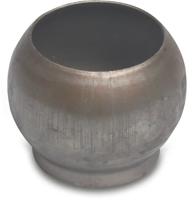 Quick coupler ball steel 159 mm male part Bauer x butt welding type Bauer S1