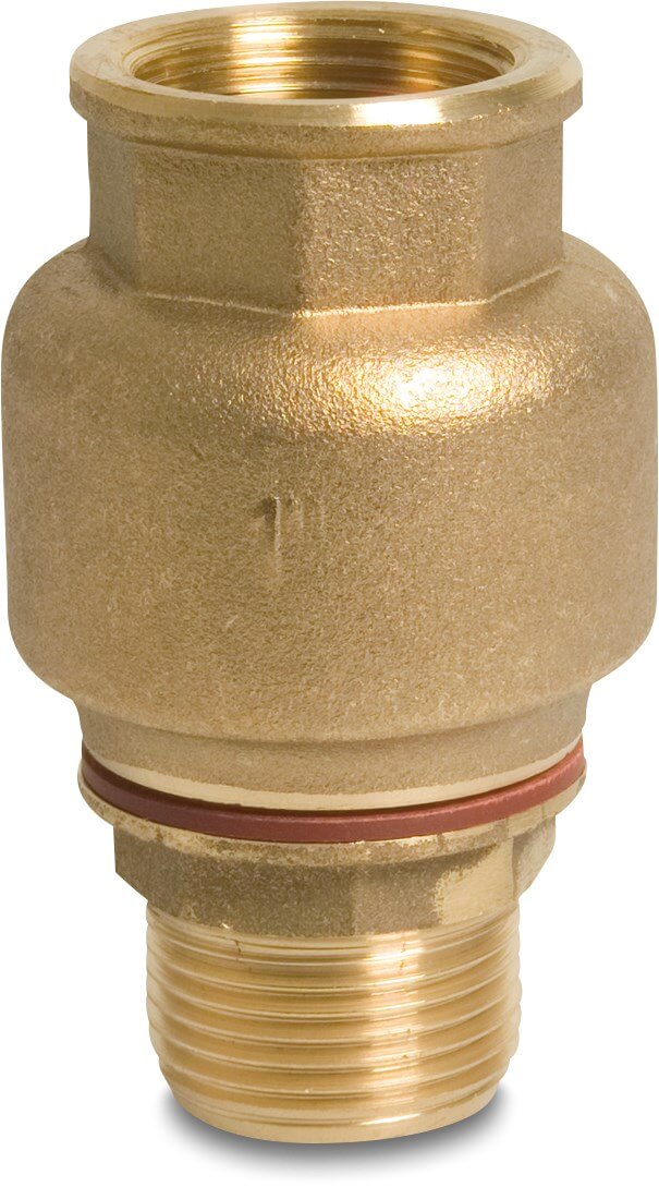 Non Return Valve brass 1" female thread x male thread 10bar type 420