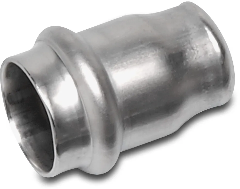 Bonfix Cap stainless steel 316L 35 mm press KIWA