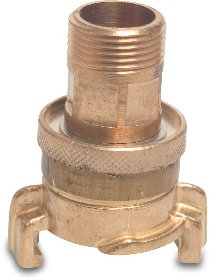 Quick coupler brass 3/4" male thread CD 40 25bar type swivel