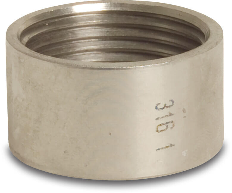 Profec Nr. 270A Halbe Muffe Edelstahl 316 1/2" Innengewinde 10bar