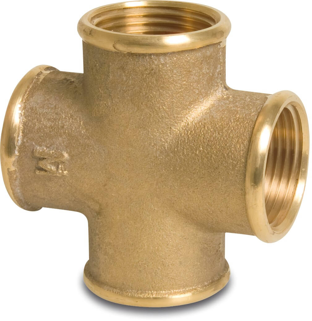 Profec Nr. 180 Cross-piece brass 3/8" female thread 40bar