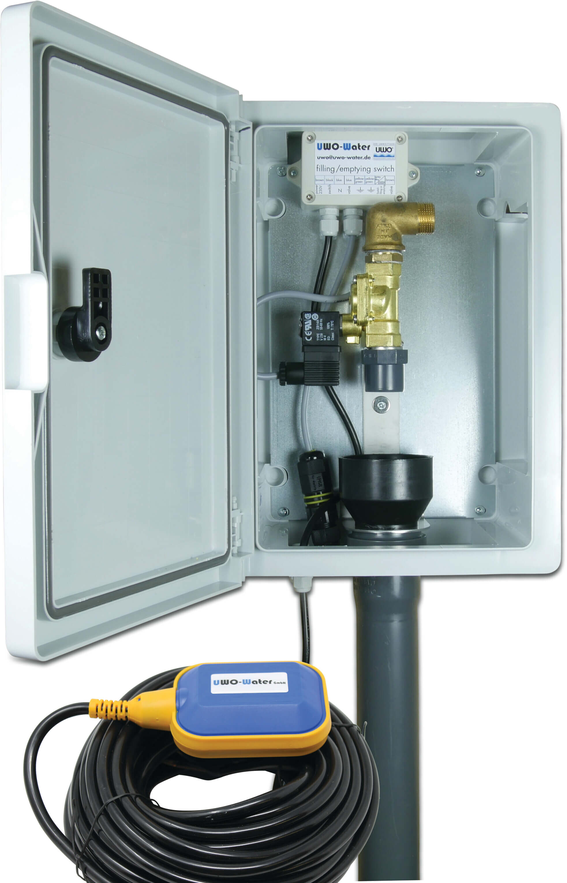 Profec Påfyldningssystem til cisterner 1/2" type wall box