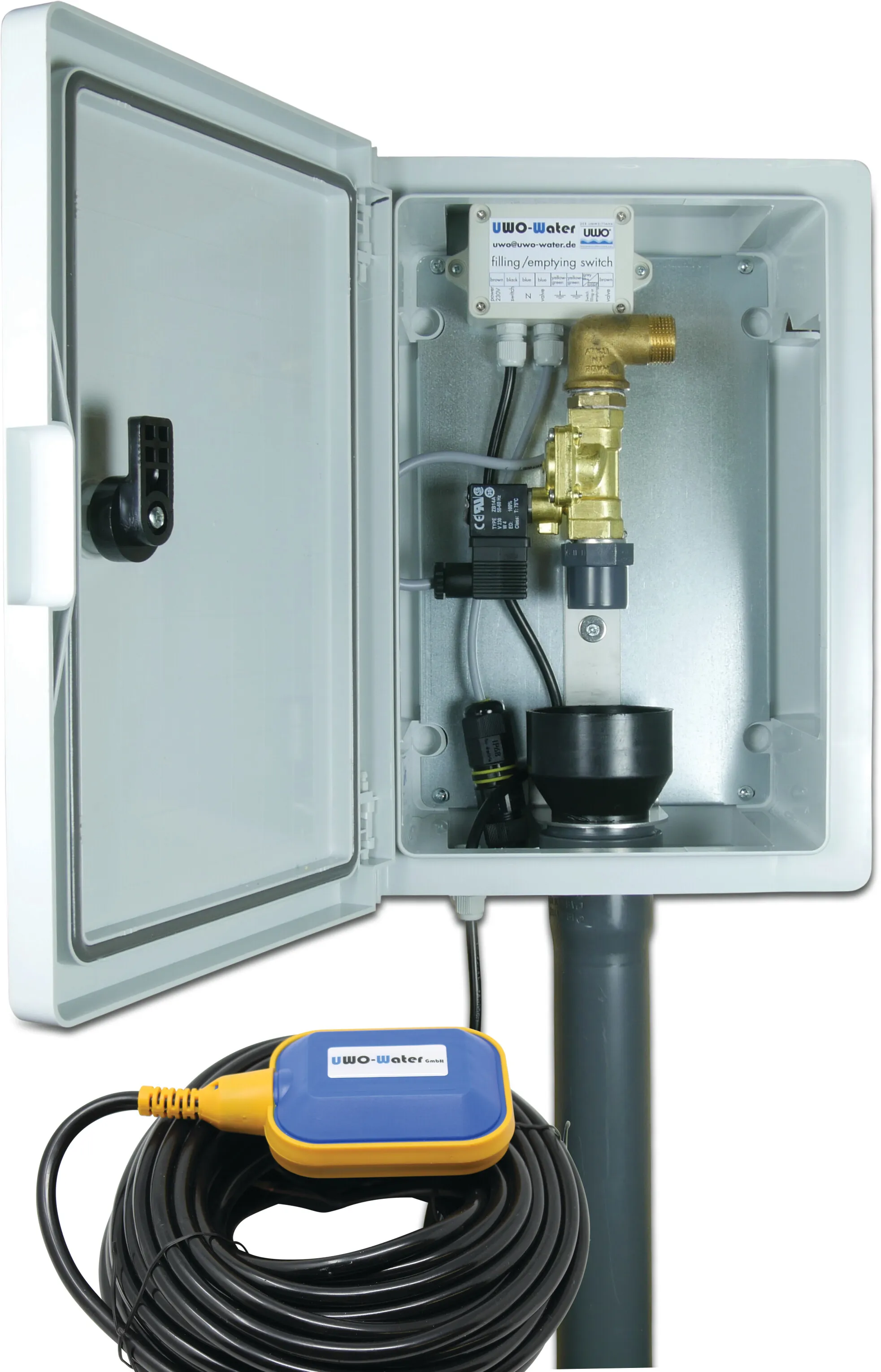 Profec Påfyldningssystem til cisterner 1/2" type wall box