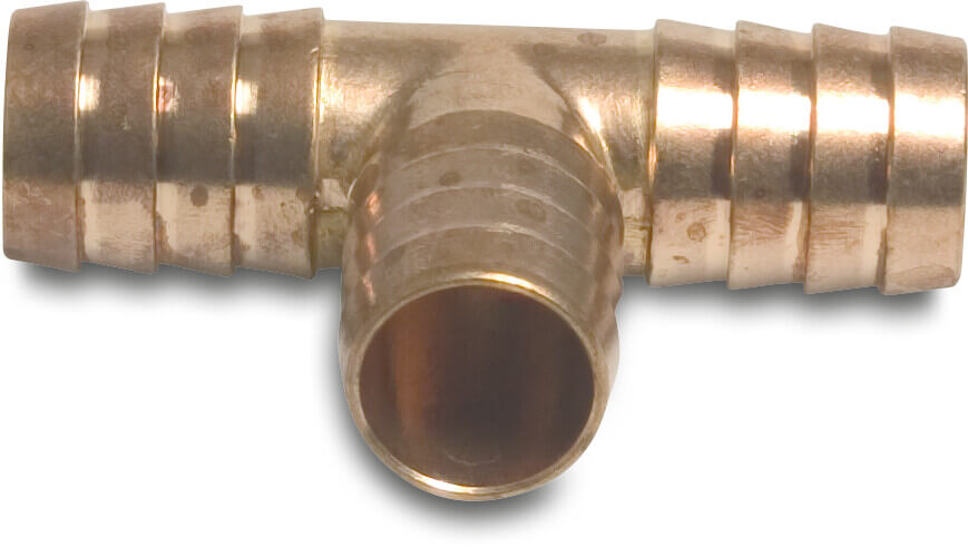 Profec T-Stück 90° Messing 19 mm Schlauchtülle 30bar