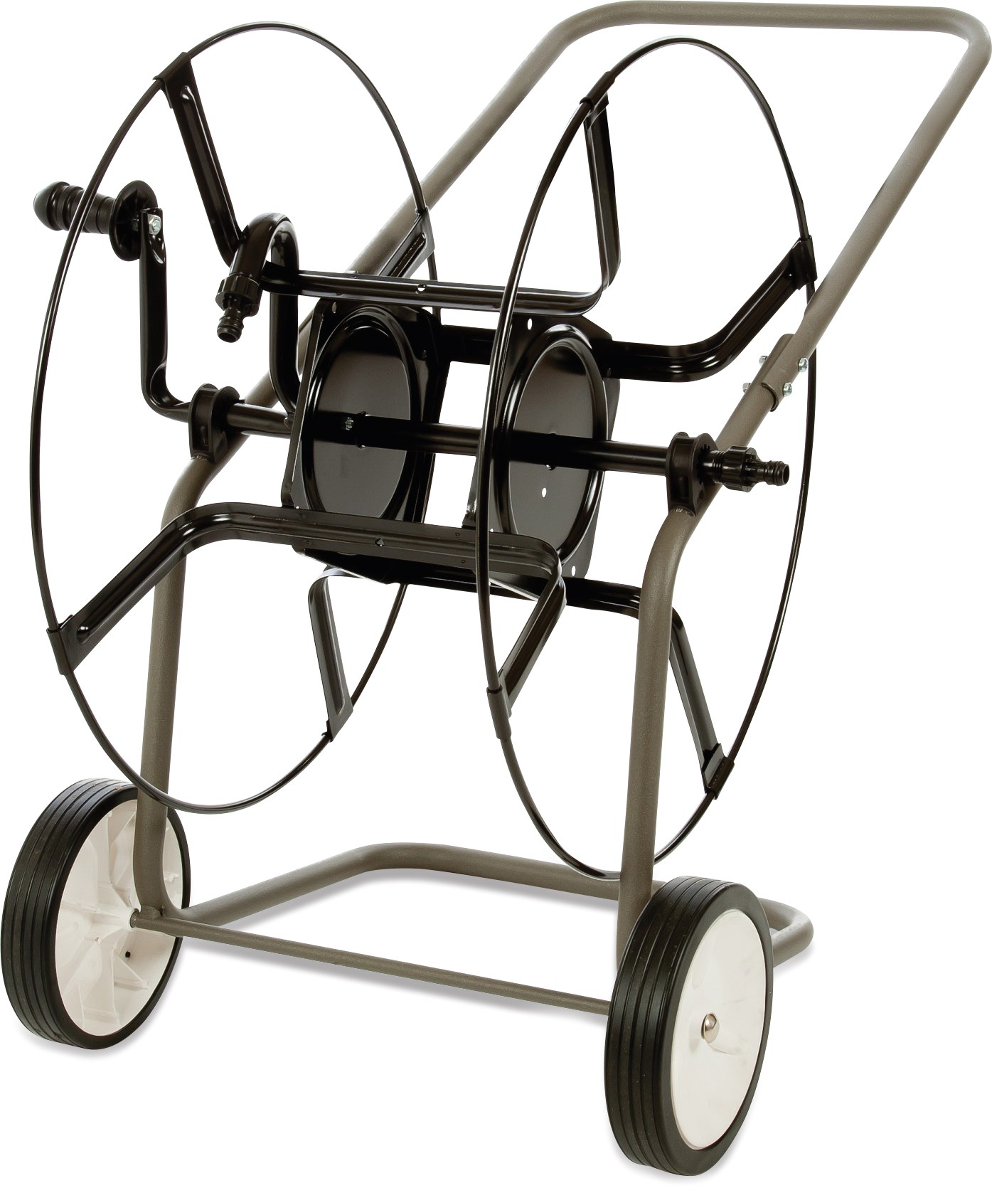 Hose reel trolley steel painted grey/black type 1146